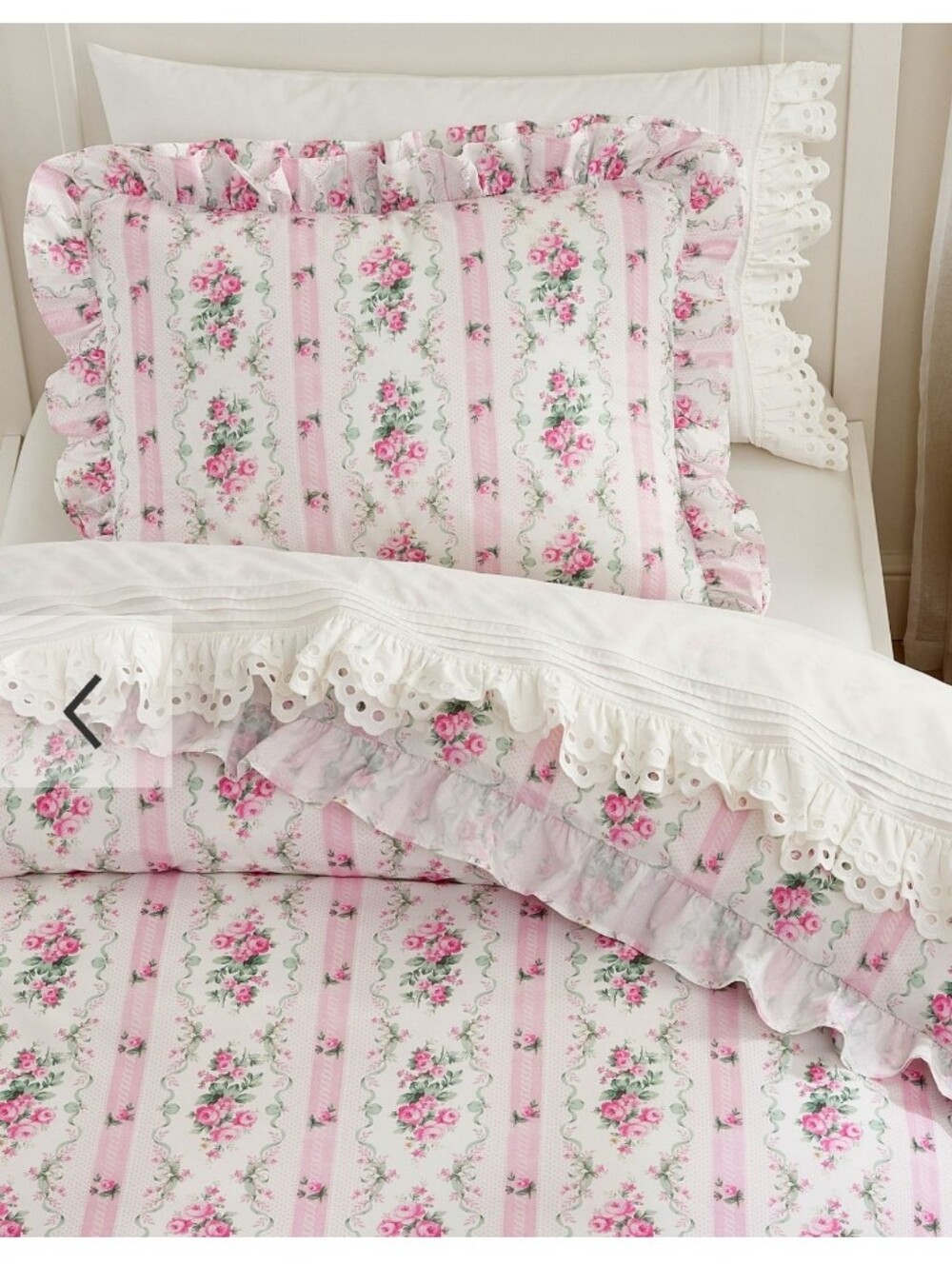 Loveshackfancy Dreamy Days Ruffle Organic Cotton Duvet & Shams - Picture 4 of 4